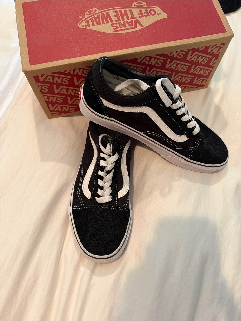 Vans Old Skool Low Top Sneakers - Black/White
